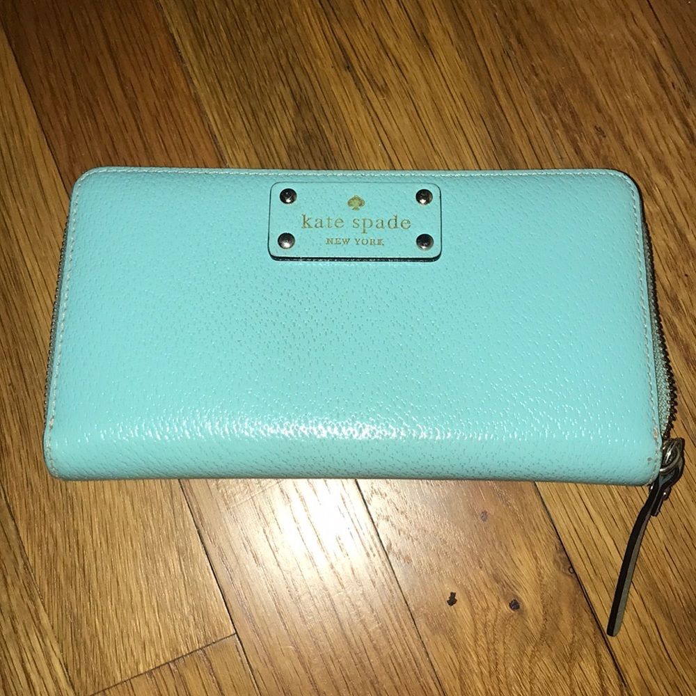 Kate Spade Tiffany blue wallet